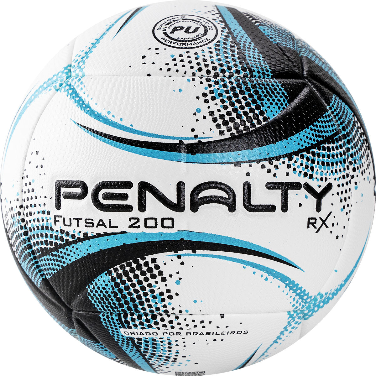 Мяч футзал. PENALTY BOLA FUTSAL RX 200 XXI, арт.5213001140-U, р.JR13, PU, термосшивка, бел-гол-черн