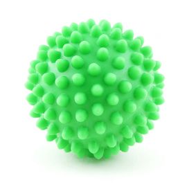 Мяч массажный, арт. 300107, ЗЕЛЕНЫЙ, диам. 7 см, поливинилхлорид