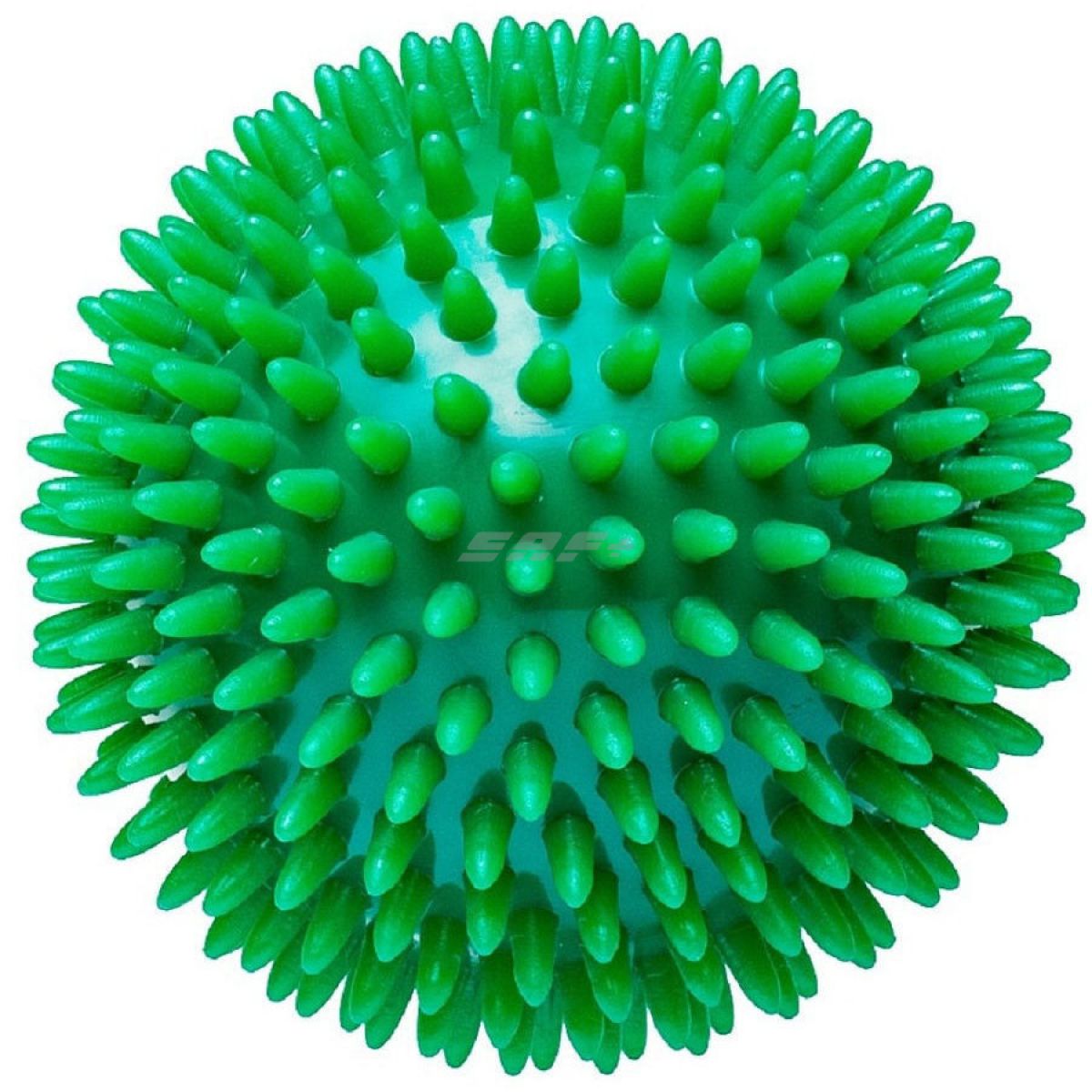 Мяч массажный, арт. L0107, диам. 7 см, поливинилхлорид, зеленый
