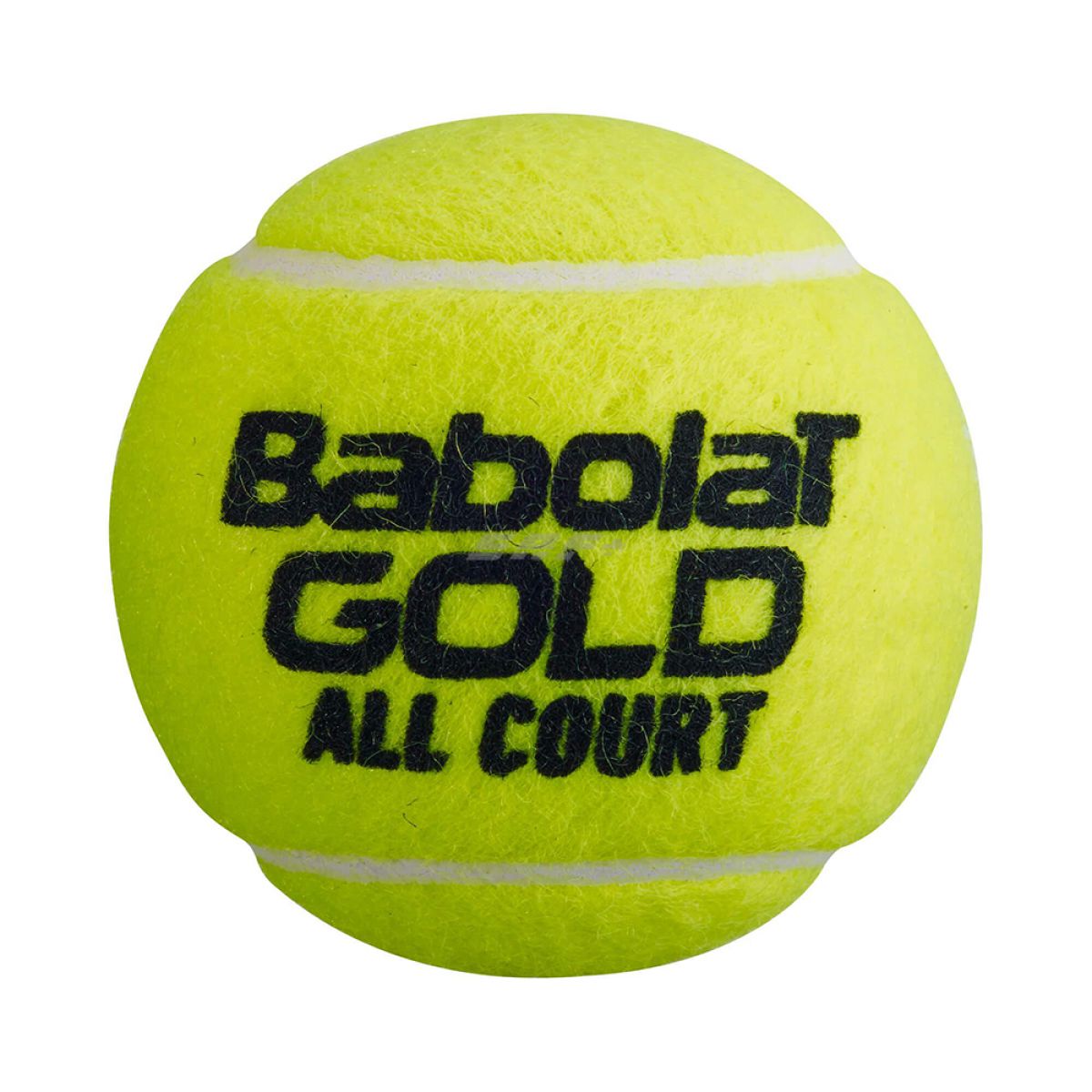 Мяч теннисный BABOLAT Gold All Court 3B,арт.501086, уп.3шт,одобр.ITF,сукно,нат.резина,желт