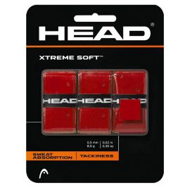 Овергрип Head Xtreme Soft (КРАСНЫЙ), арт.285104-RD, 0.5 мм, 3 шт, красный
