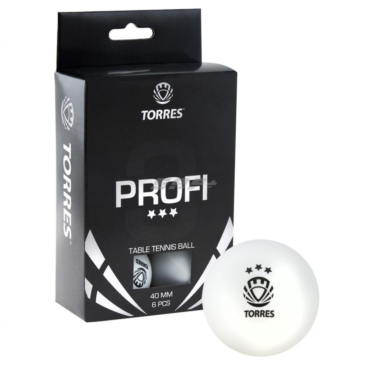 Мяч для настольного тенниса TORRES Profi 3*
